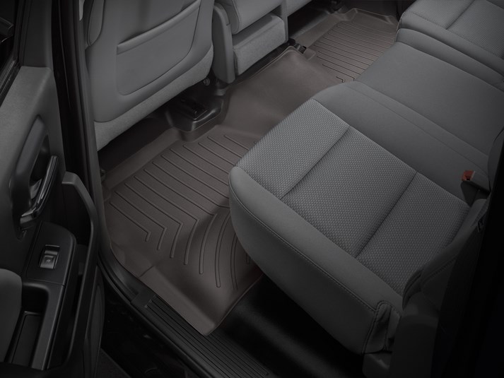 AM Cocoa Rear FloorLiner 2014-2015 Chevrolet Silverado 1500 SKU W24475424