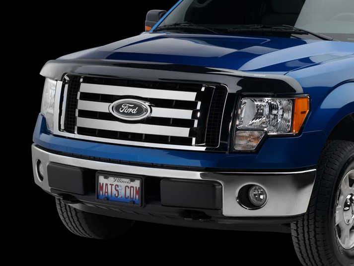AM Stone Bug Deflector Color: Dark Smoke 2009-2014 Ford F150 SKU W2450191