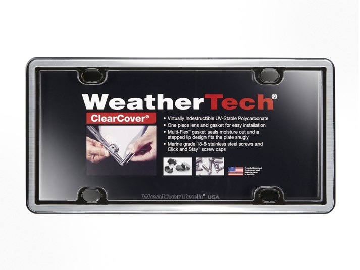 AM Accessory Color: NA Universal ClearCover Frame Kit Brushed Stainless Universal SKU W2460027