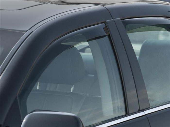 AM Front Side Window Deflectors Color: Dark Smoke 2005-2014 Cadillac STS SKU W2480373