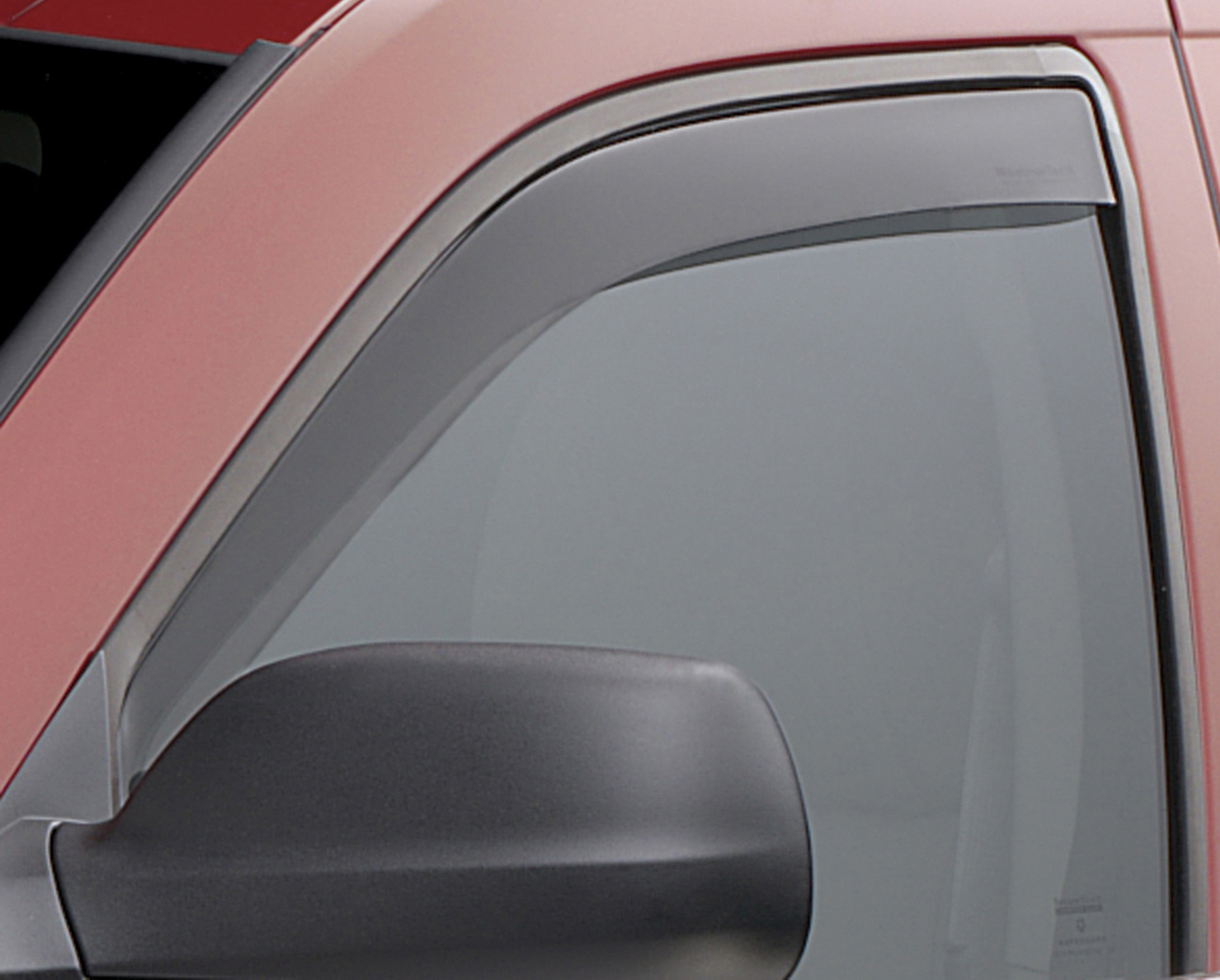 AM Front Side Window Deflectors Color: Dark Smoke 2005-2010 Jeep Grand Cherokee SKU W2480380