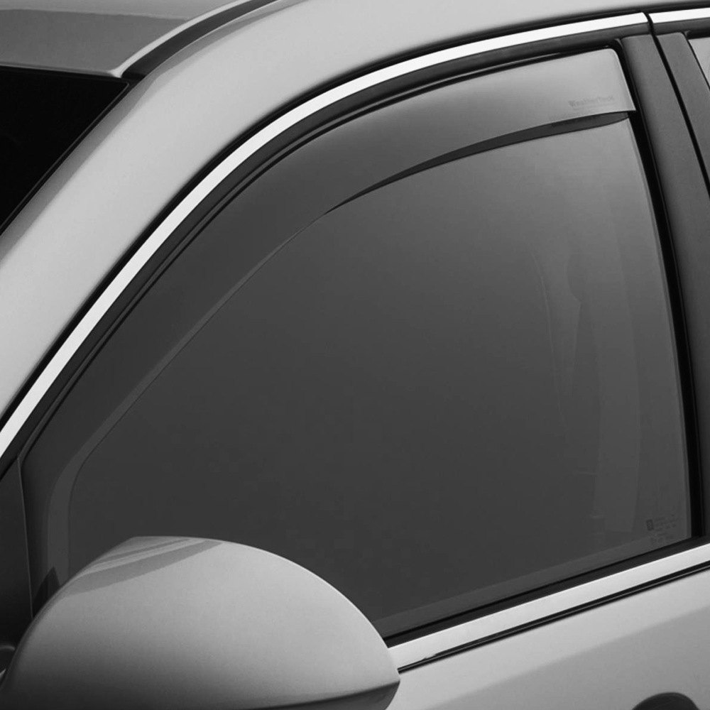 AM Dark Smoke Front Side Window Deflectors 2020 + Kia Telluride SKU W2480957