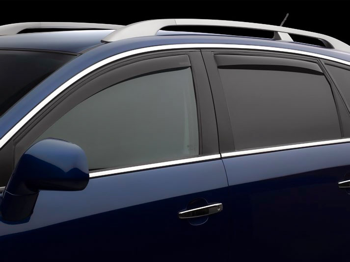 AM Front Rear Side Window Deflectors Color: Dark Smoke 2011-2015 Ford Explorer SKU W2482565