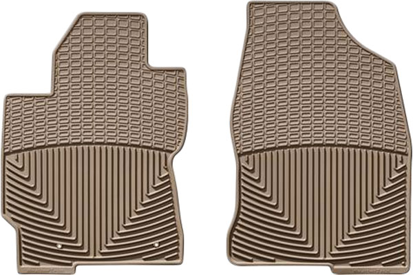 AM Front Rubber Mats Tan 2004-2009 Toyota Prius SKU W24W108TN