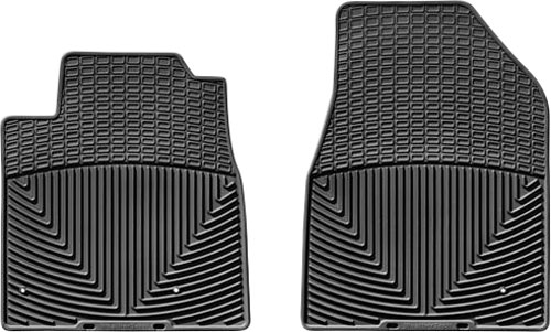 AM Front Rubber Mats Black 2007-2013 Acura MDX SKU W24W148