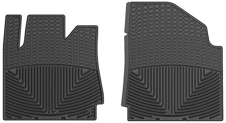 AM Front Rubber Mats Black 2010-2017 Cadillac SRX SKU W24W191