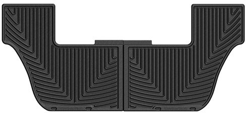 AM Rear Rubber Mats Black 2011-2014 Ford Explorer 3rd Row SKU W24W232