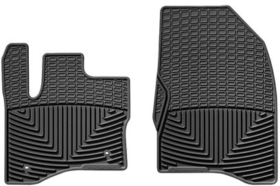 AM Front Rubber Mats Black 2010-2014 Ford Taurus SKU W24W238
