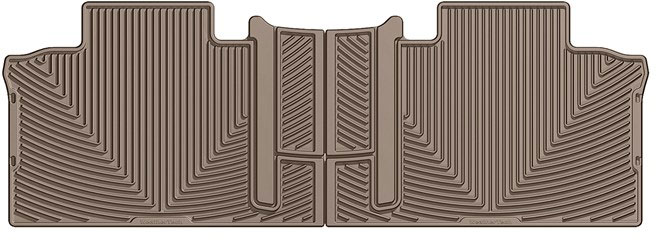 AM Rear Rubber Mats Tan 2011-2017 Toyota Sienna SKU W24W244TN