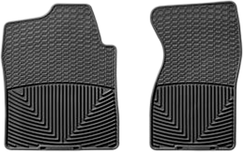 AM Front Rubber Mats Black 2002-2006 Cadillac Escalade SKU W24W26