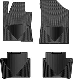 AM Front and Rear Rubber Mats Black 2013-2017 Nissan Altima Fits sedan only SKU W24WTNB294215