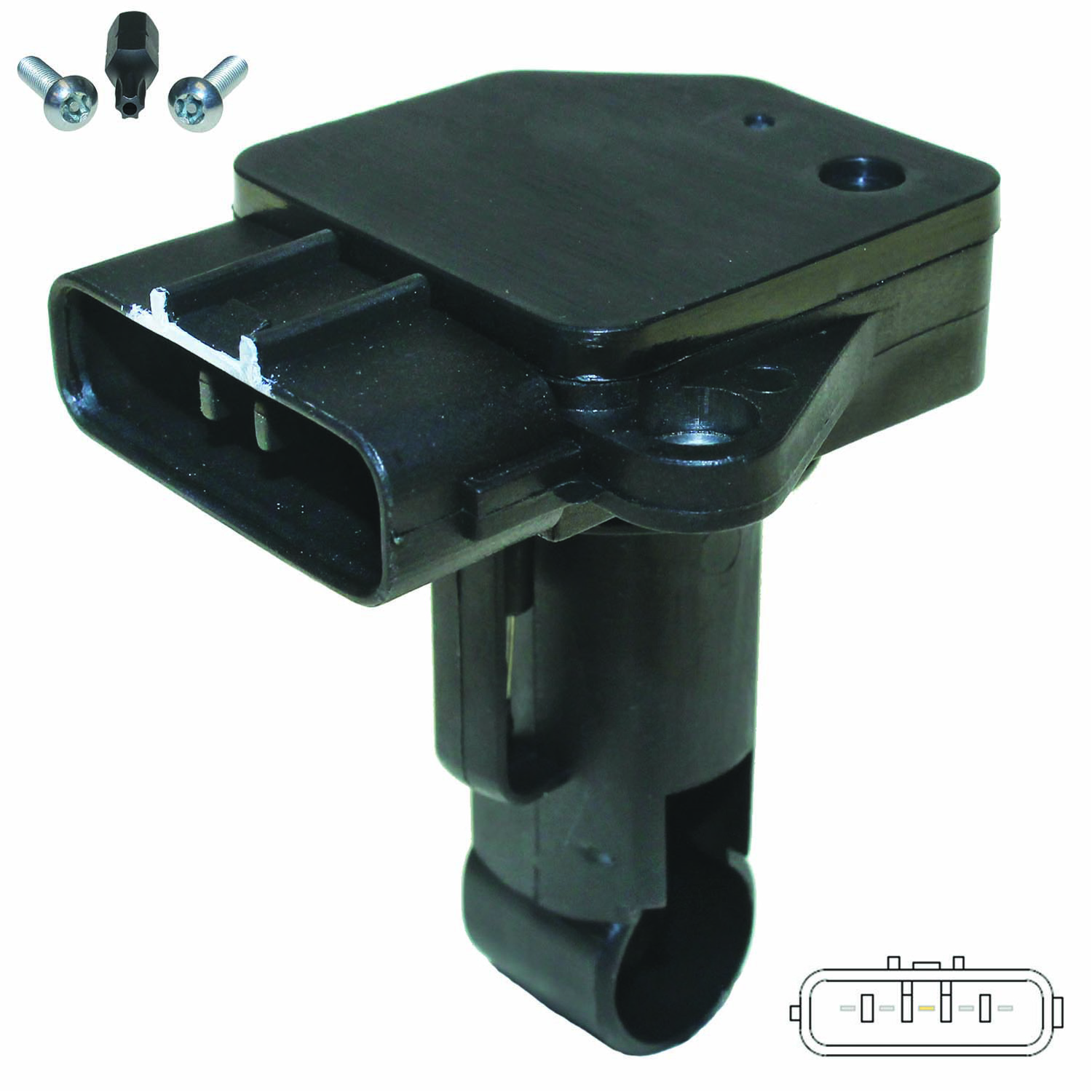 AM Mass Air Flow Sensor SKU WKP2451095