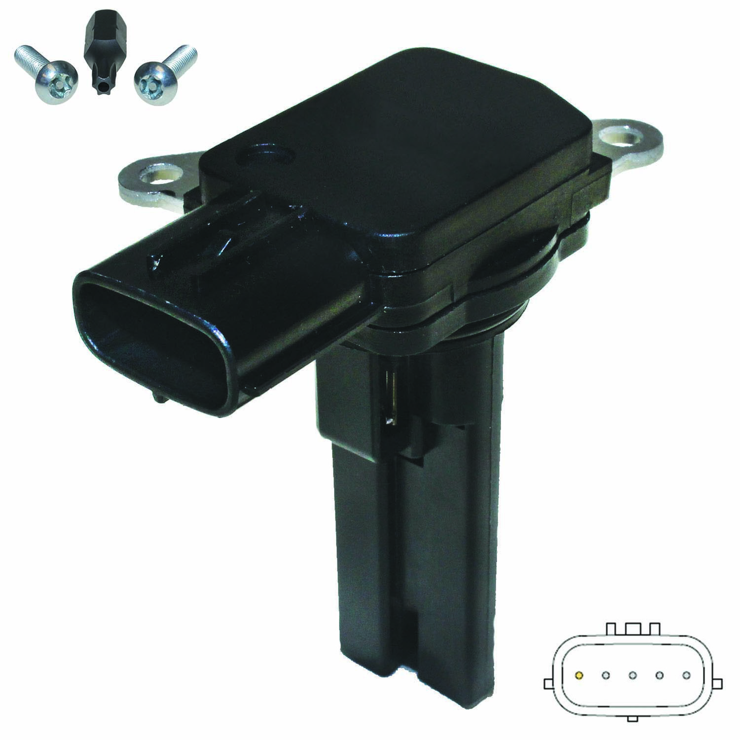 AM Mass Air Flow Sensor SKU WKP2451150