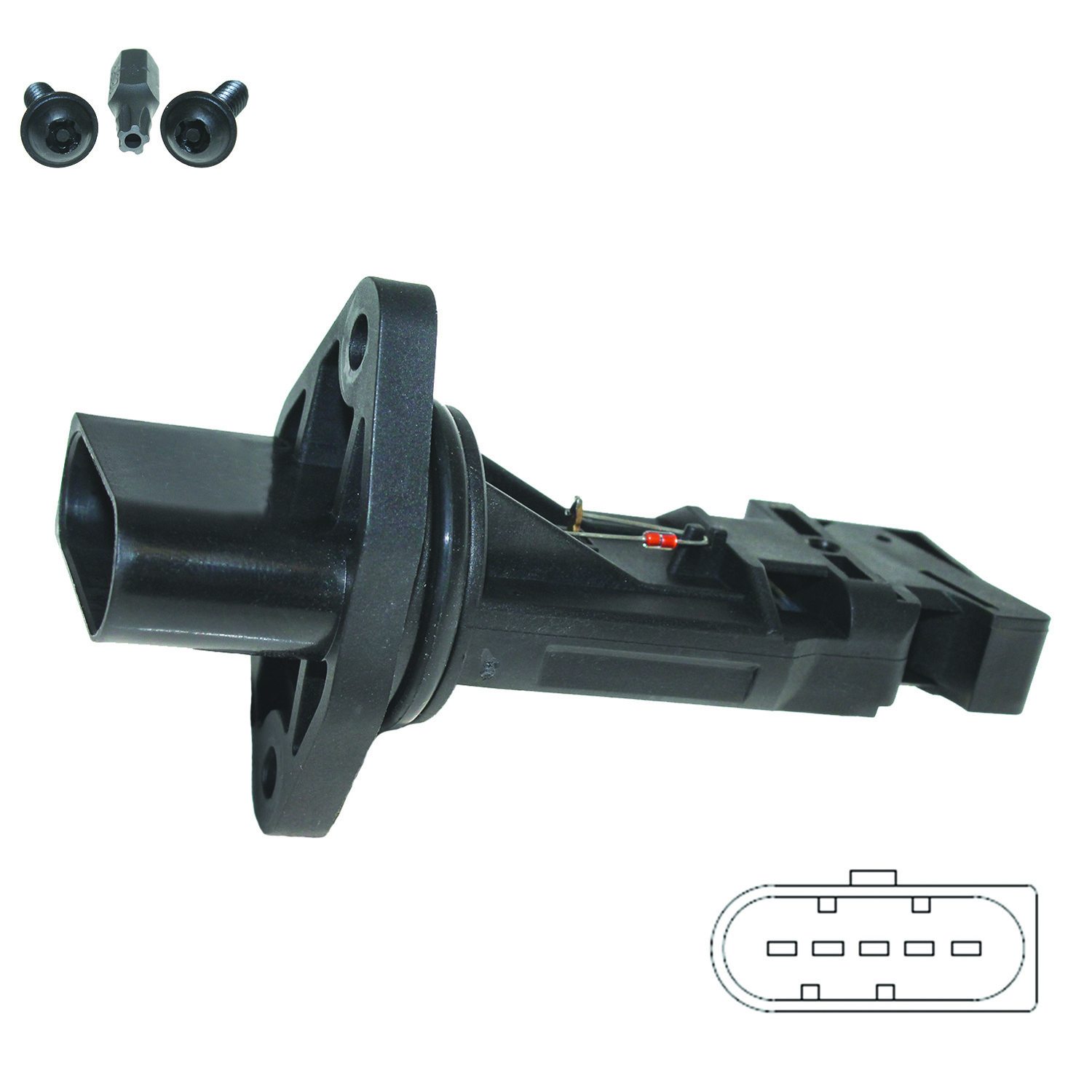 AM Mass Air Flow Sensor SKU WKP2452081