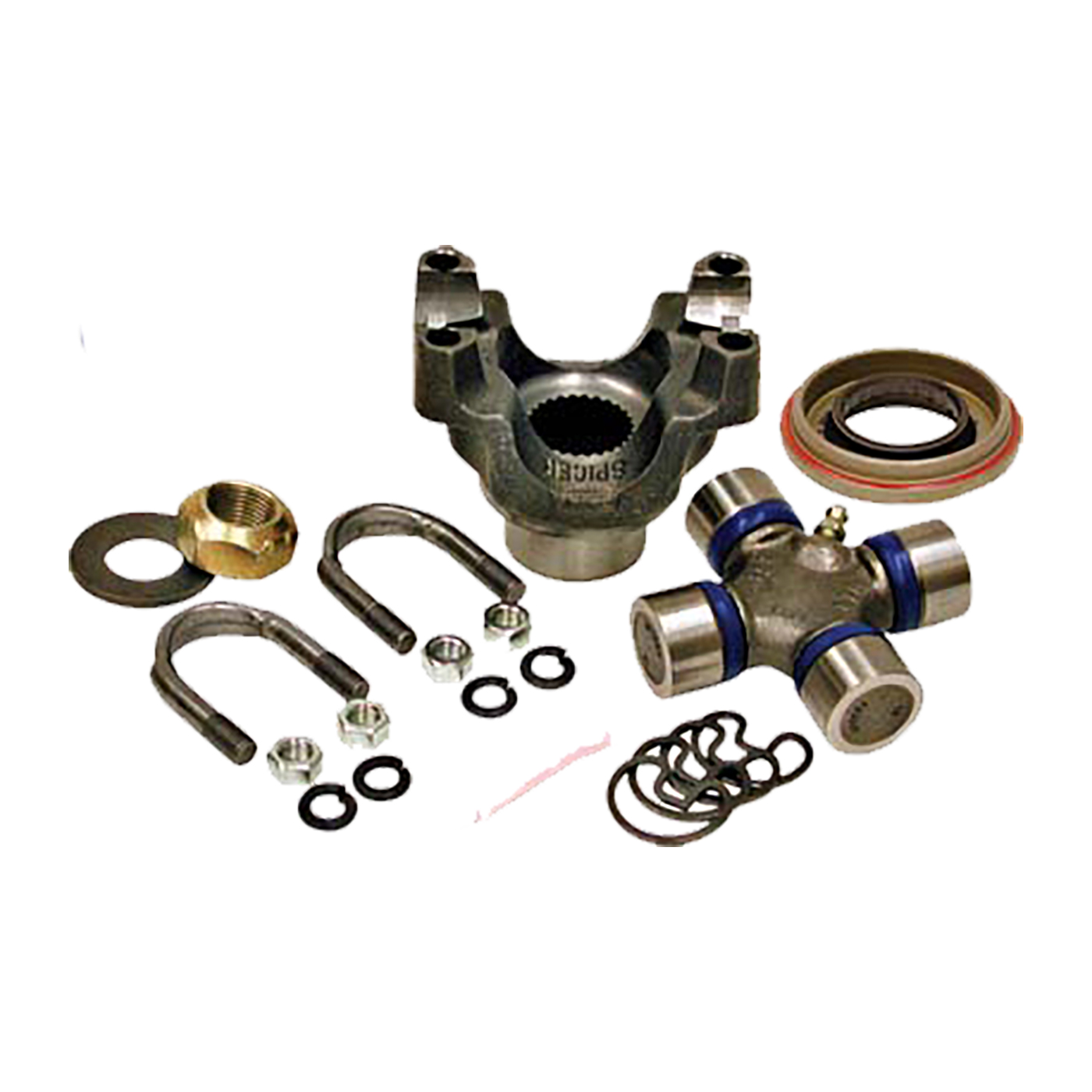 AM Yukon trail repair kit for Model 35 with 1310 size U Joint and straps SKU YUKYPTRKM351310S