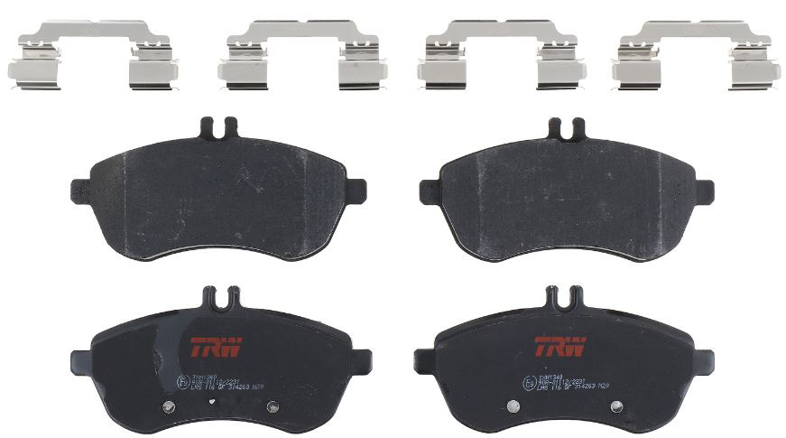 New Brake Pad Set for 2008-2012 Mercedes Benz C300 Front - Picture 1 of 5