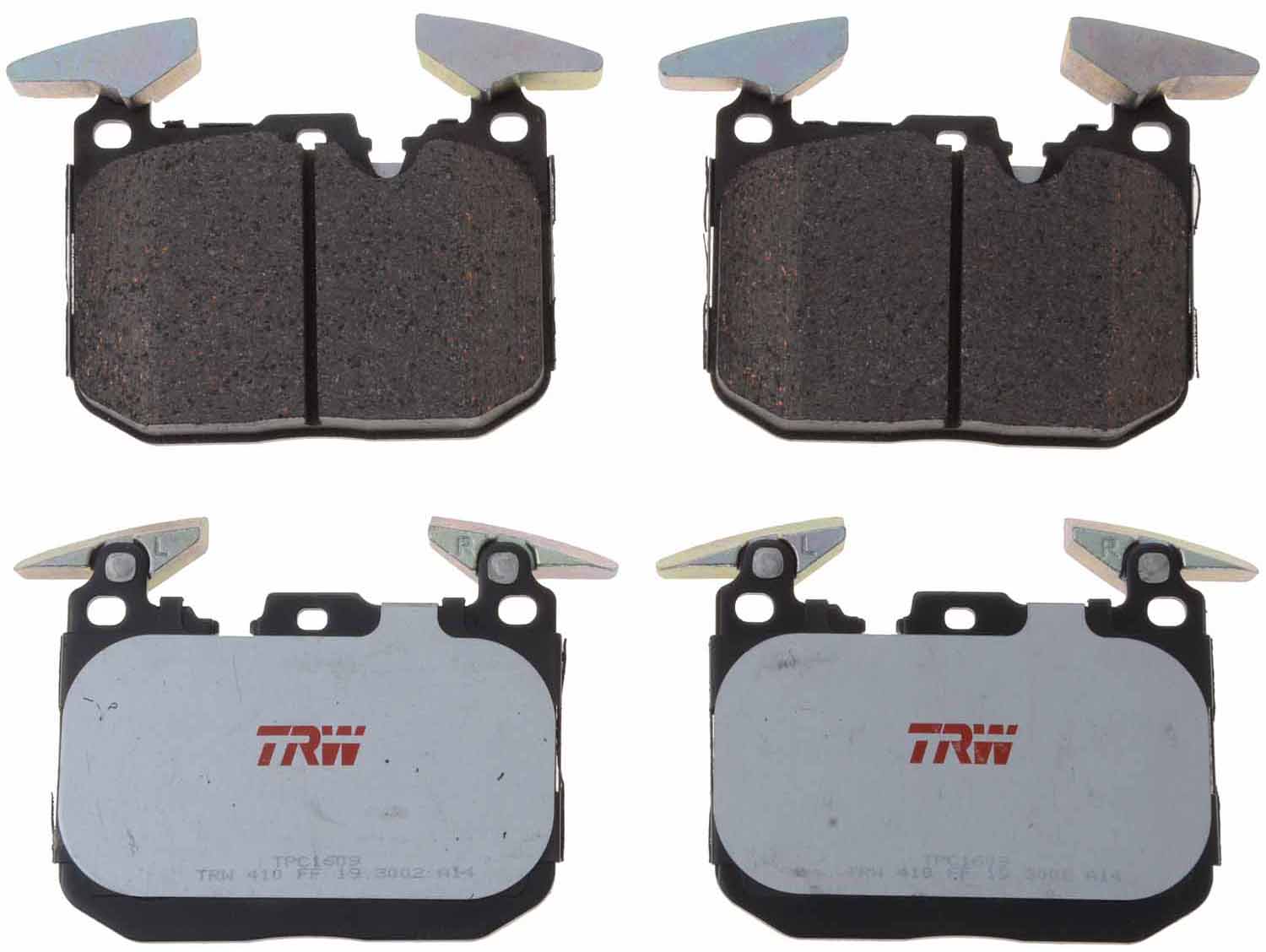 Hawk Performance Brake Pads w/ Blue Painted Caliper | BMW 228i (2014) (HB765D.664)