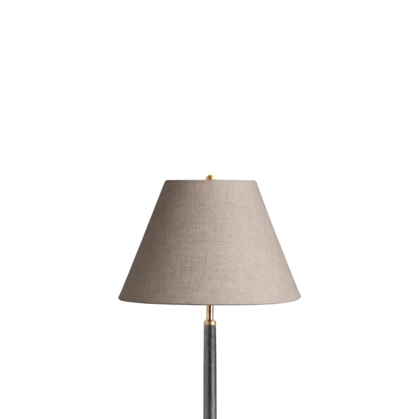 12 inch empire shade in natural linen