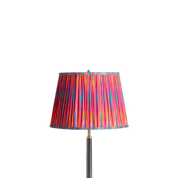 12 inch straight empire shade in pink ikat by matthew williamson