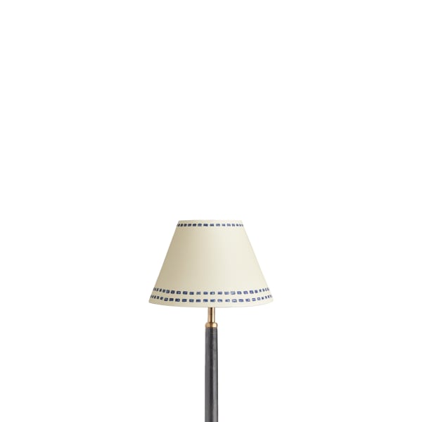 8 inch empire shade for cordless lamps in ocean tracks hand painted card