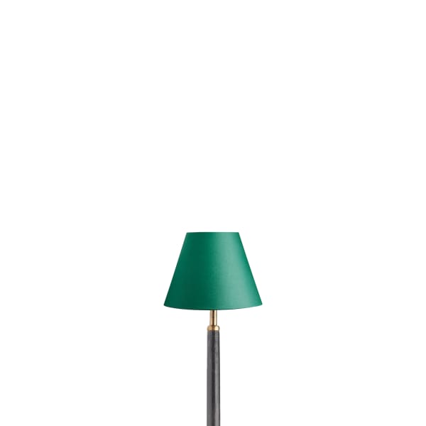 6 inch empire shade for cordless lamps in jade taj silk