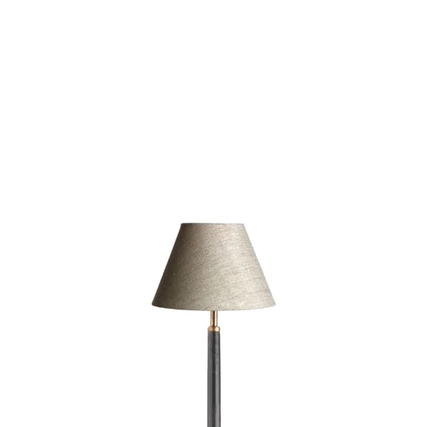 8 inch empire shade for cordless lamps in natural linen