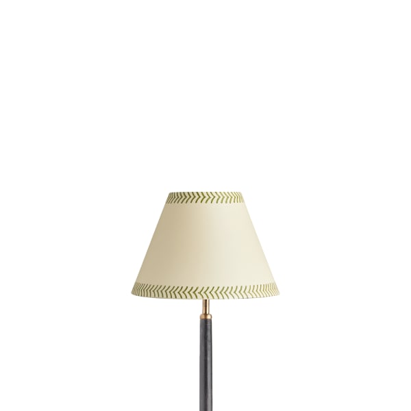 10 inch empire shade for cordless lamps in verdant arrows