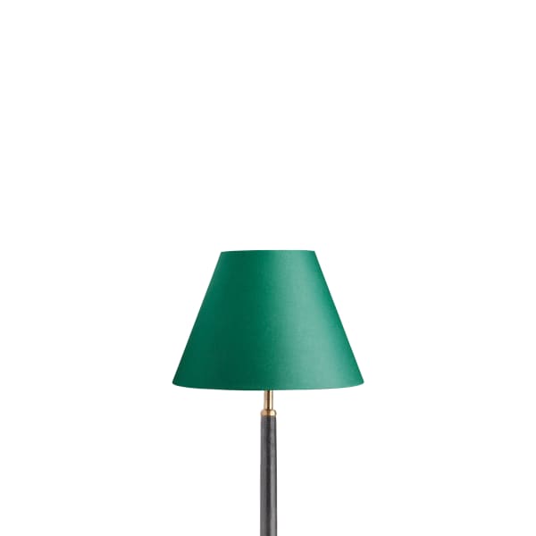 10 inch Empire shade for cordless lamps in Jade Taj Silk