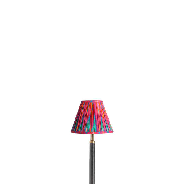 6 inch empire shade for cordless lamps in pink ikat by matthew williamson