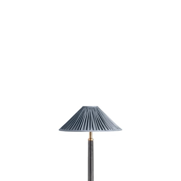 10 inch extreme empire shade for cordless lamps in Moonstone silk