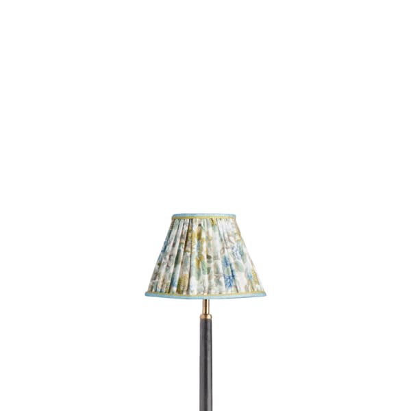 8 inch empire shade for cordless lamps in willow Little Magnolia linen by GP & J Baker