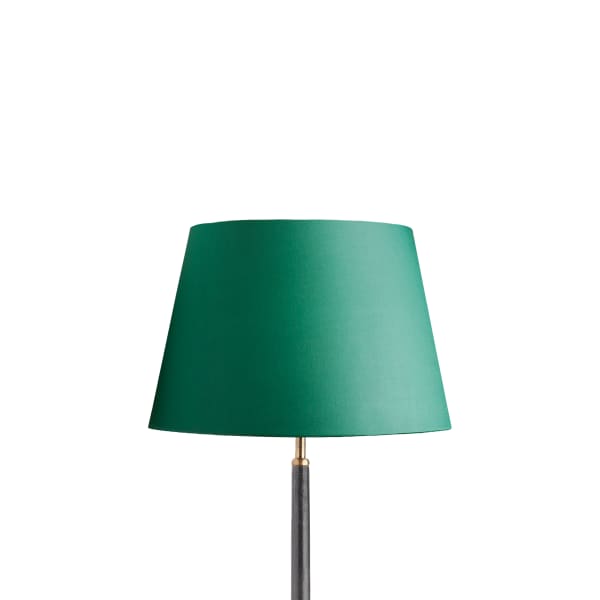 14 inch straight empire shade for cordless lamps in Jade Taj silk