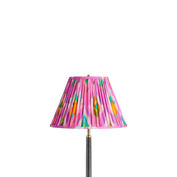 12 inch empire shade in pink mala ikat by Matthew Williamson