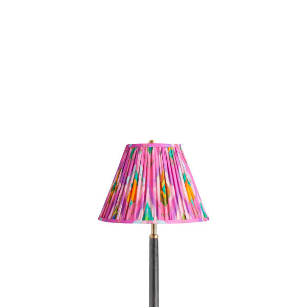 10 inch empire shade in pink mala ikat by Matthew Williamson