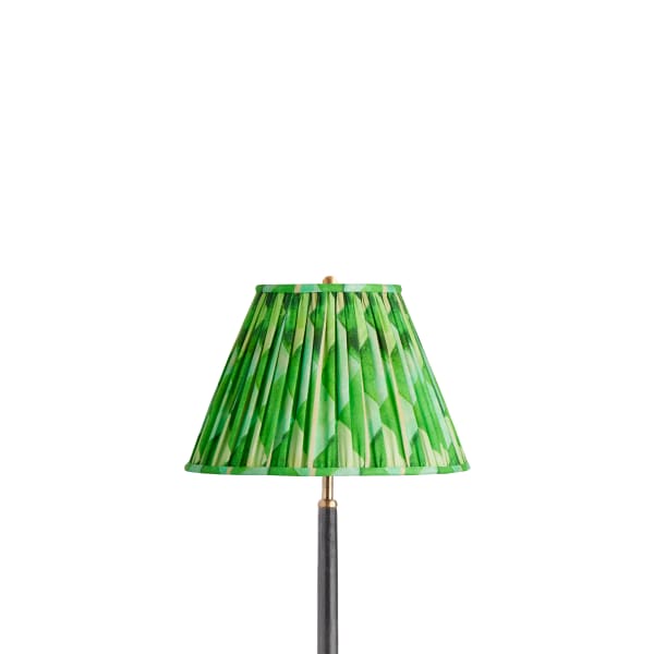12 inch empire shade in green harlequin by Matthew Williamson