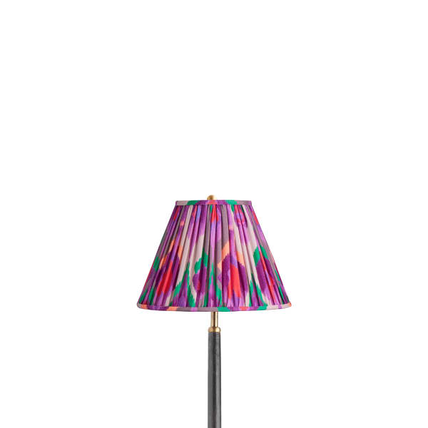10 inch empire shade in magenta mala ikat by Matthew Williamson