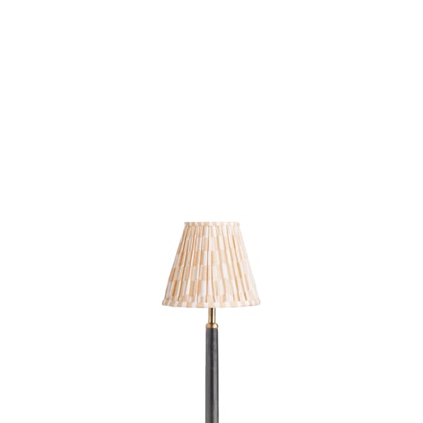 6 inch empire clip on shade in Blush Antonine by Novogratz