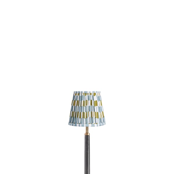 5.5 inch tall tapered shade for cordless lamps in Seaview Antonine by Novogratz