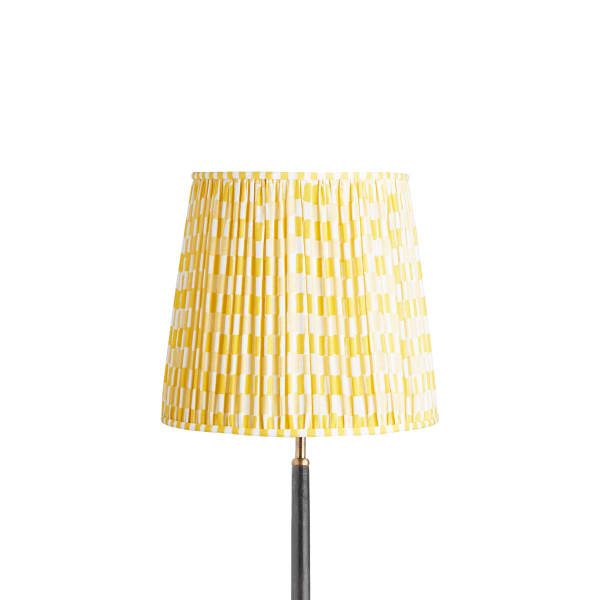 12 inch tall tapered shade for cordless lamps in Sunshine Antonine by Novogratz