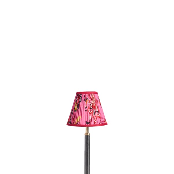 6 inch empire shade for cordless lamps in pink Paisley by Matthew Williamson