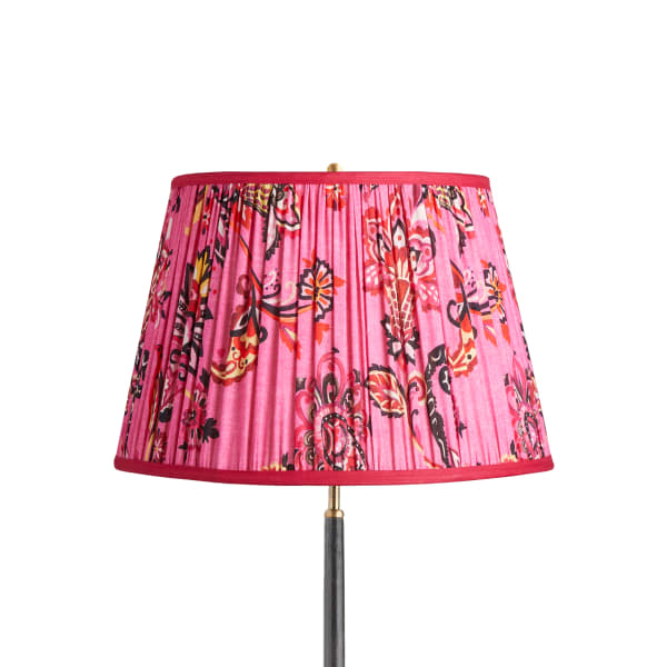 18 inch straight empire shade in pink Paisley by Matthew Williamson