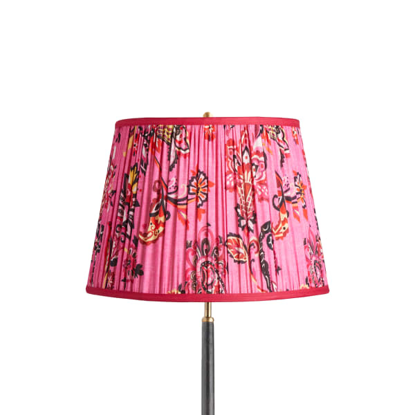 16 inch straight empire shade in pink Paisley by Matthew Williamson