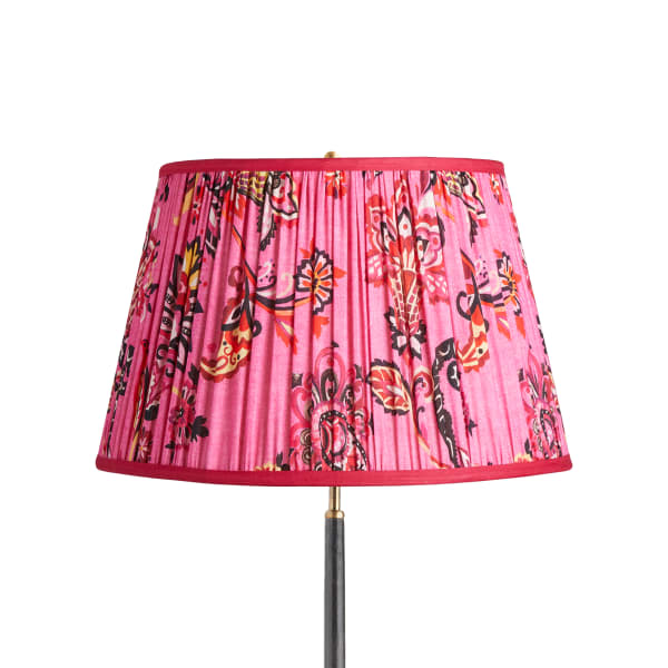 20 inch straight empire shade in pink Paisley by Matthew Williamson