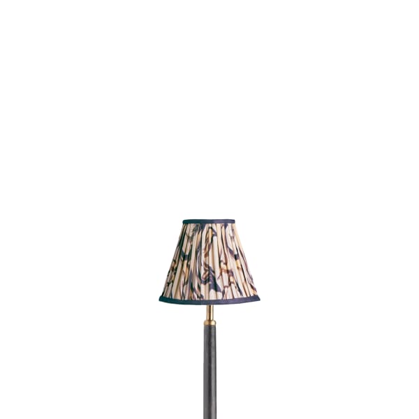 6 inch empire shade for cordless lamps in natural Disco Zebra by Matthew Williamson