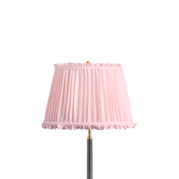 14 inch straight empire bloomer shade in marshmallow linen