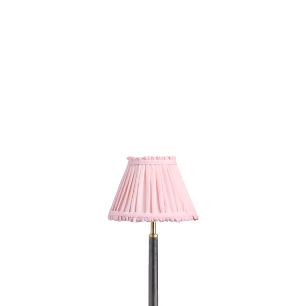 8 inch empire bloomer shade for cordless lamps in marshmallow linen