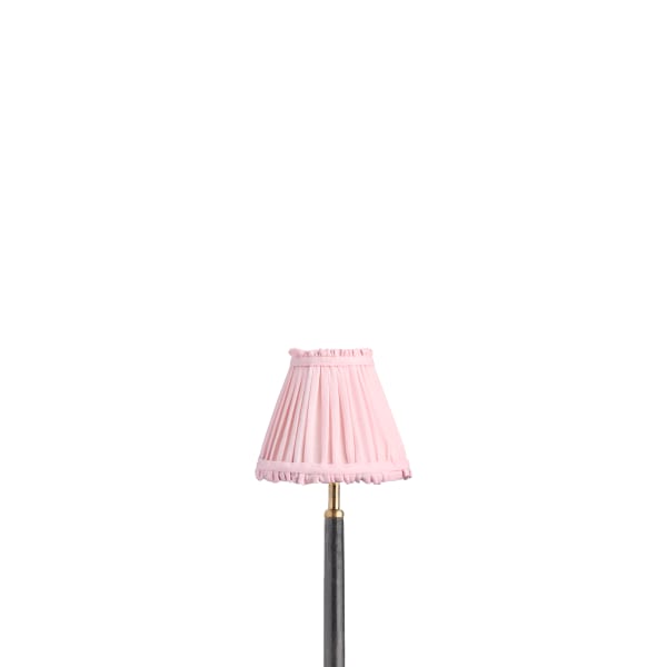 6 inch empire bloomer shade for cordless lamps in marshmallow linen