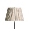 Cliff table lamp in nickel