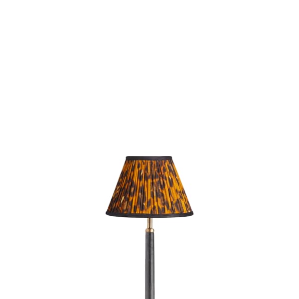 8 inch empire clip on shade in classic leopard love by Matthew William