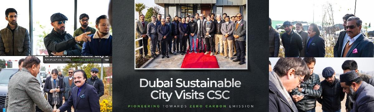 A Visit from Dubai Sustainable City Team to Capital Smart City